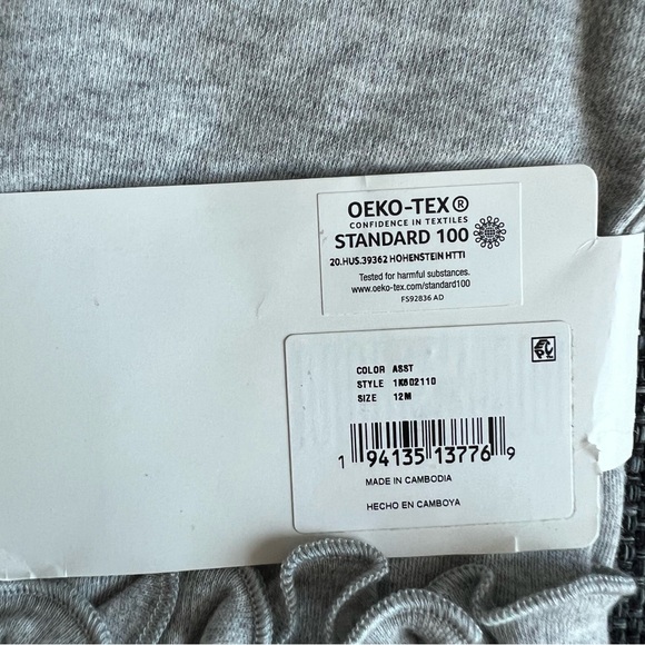 NWT 2 Pairs of Baby Girl Pants Size 12 Months - Picture 4 of 4